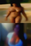 Darkest sexy naked woman