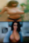 Naked woman masturbating